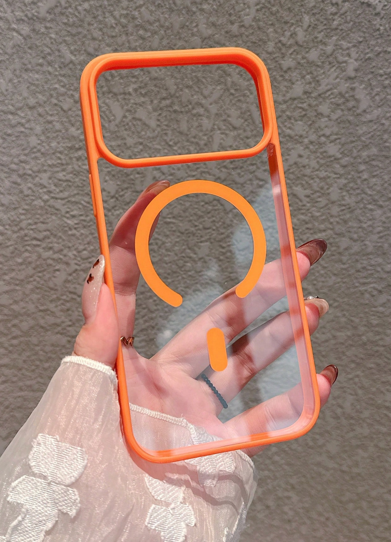 Minimalist Magnetic Thick Orange Edged